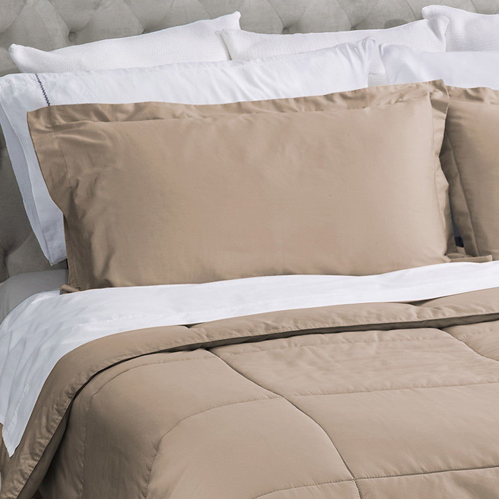 Covermade Matching Shams,  Set of 2, King , Almond Butter