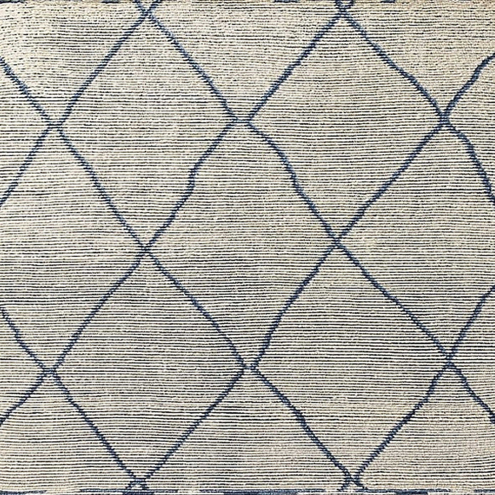 Ahgly Company Indoor Square Mid-Century Modern Area Rugs, 4' Square