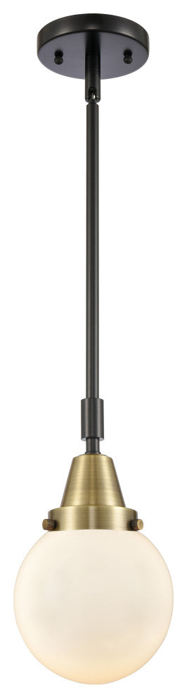 INNOVATIONS LIGHTING 447-1S-BAB-G201-6-LED Beacon Mini Pendant