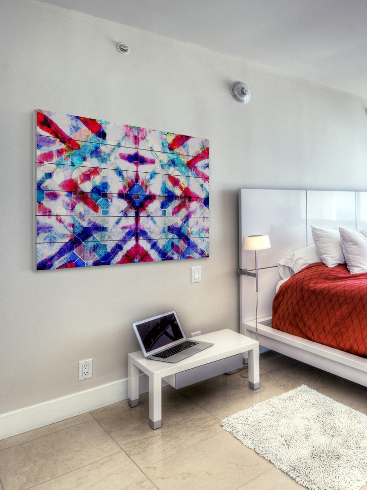 "Agourai" UV Ink Print on White Wood60"x40", 60"x40"