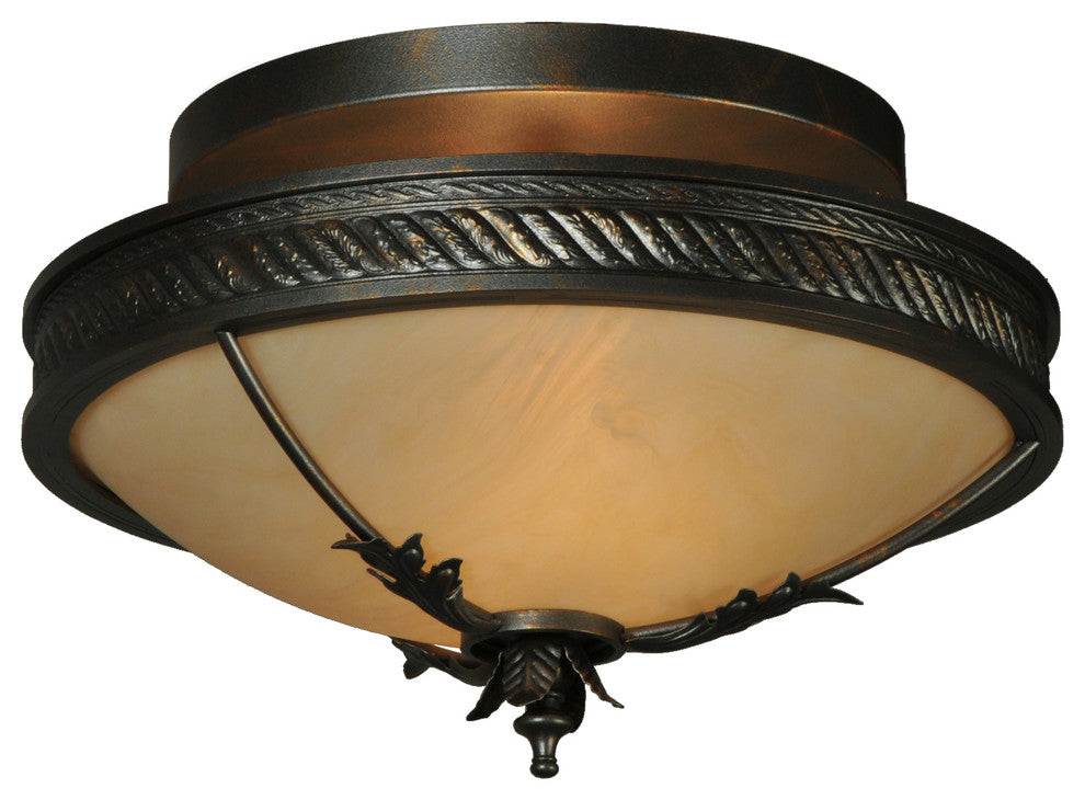 15W Hoja Semi-Flushmount