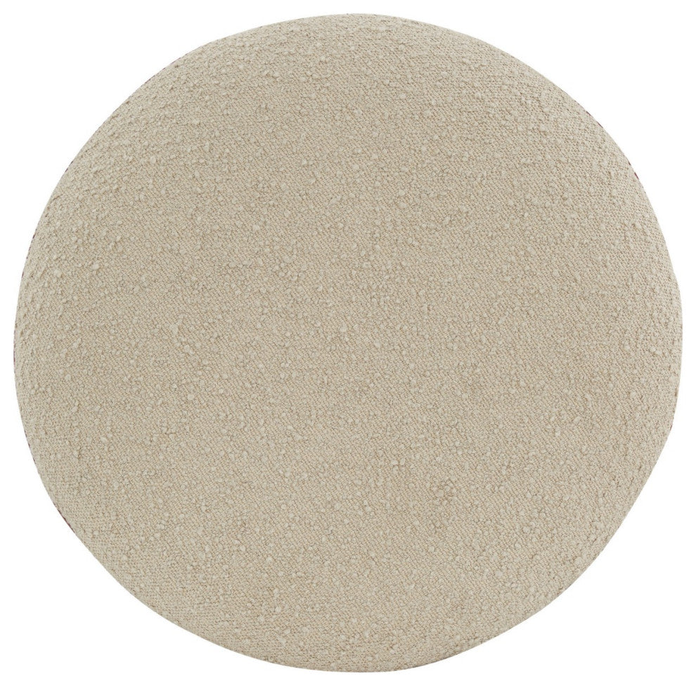 Safavieh Couture Mariabella Storage Ottoman, Oatmeal