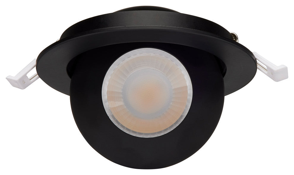 9 Watt - CCT Selectable - LED Direct Wire Downlight - Gimbaled - 4 Inch Round