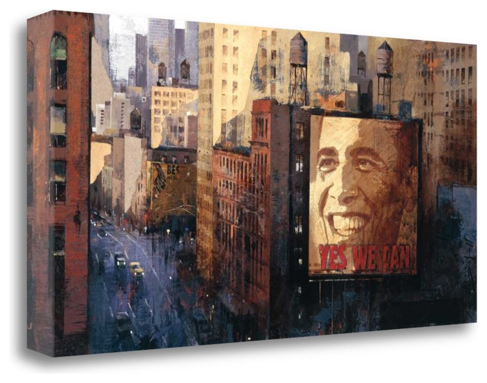 "Moving Forward" By Marti Bofarull, Giclee Print on Gallery Wrap Canvas