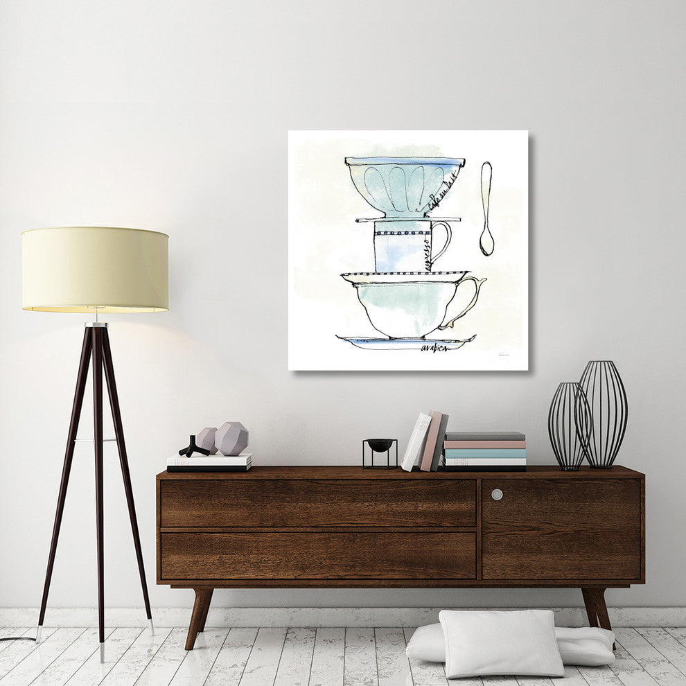 "Good Brew V" Digital Paper Print by Sue Schlabach, 42"x42"
