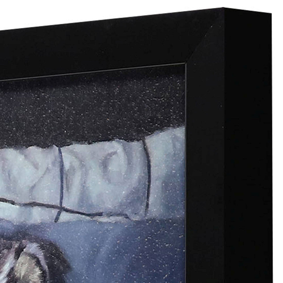 Night Owl Non-Glass Framed Art