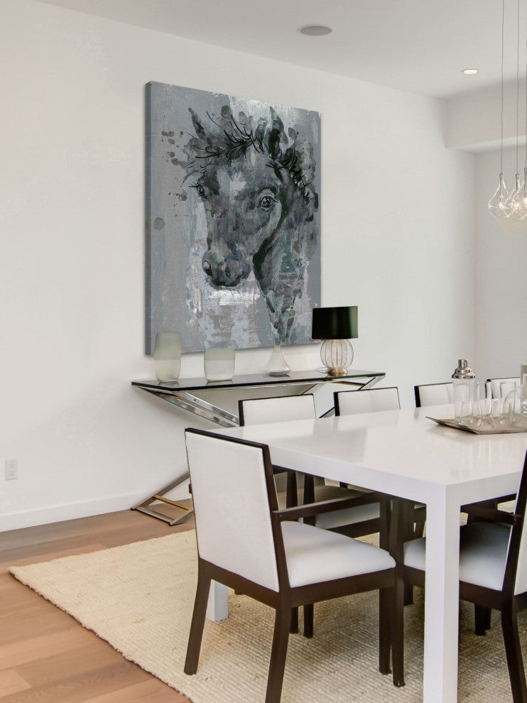 "Sweet Stare" Painting Print on Wrapped Canvas, 24"x36"