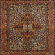 Ahgly Company Indoor Square Traditional Area Rugs, 7' Square