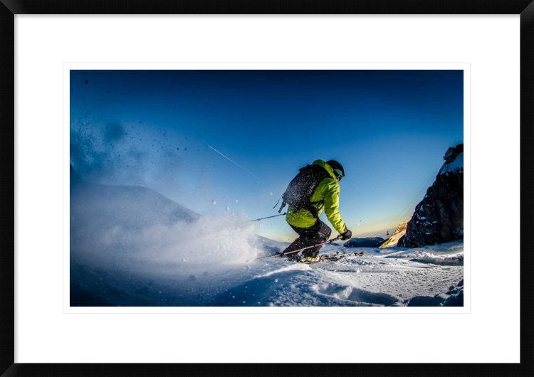 "Going Home For Dinner" Framed Digital Print by Eric Verbiest, 30x21"