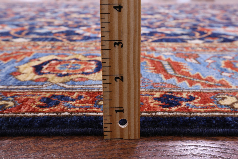 8' 11" X 17' 6" Hand Knotted Persian Fine Serapi Rug - Q12872