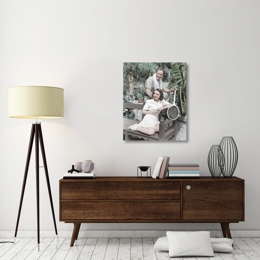 "Jeanne Cagney" Stretched Canvas Giclee by Hollywood Photo Archive, 29x36"