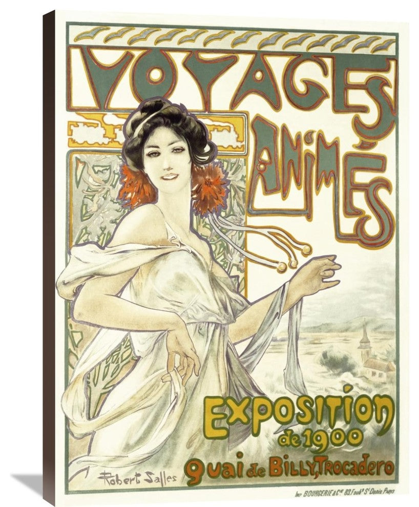 Voyages Animes, 27"X36"