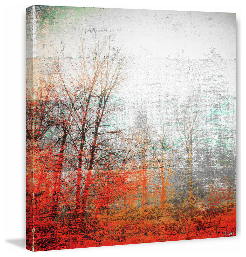 "Deep Forest" Fine Art Canvas Print, 18"x18"