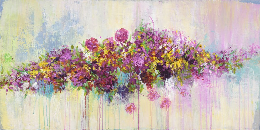 Marmont Hill, "Butterfly Dream" by Julie Joy Painting on Wrapped Canvas, 60x30