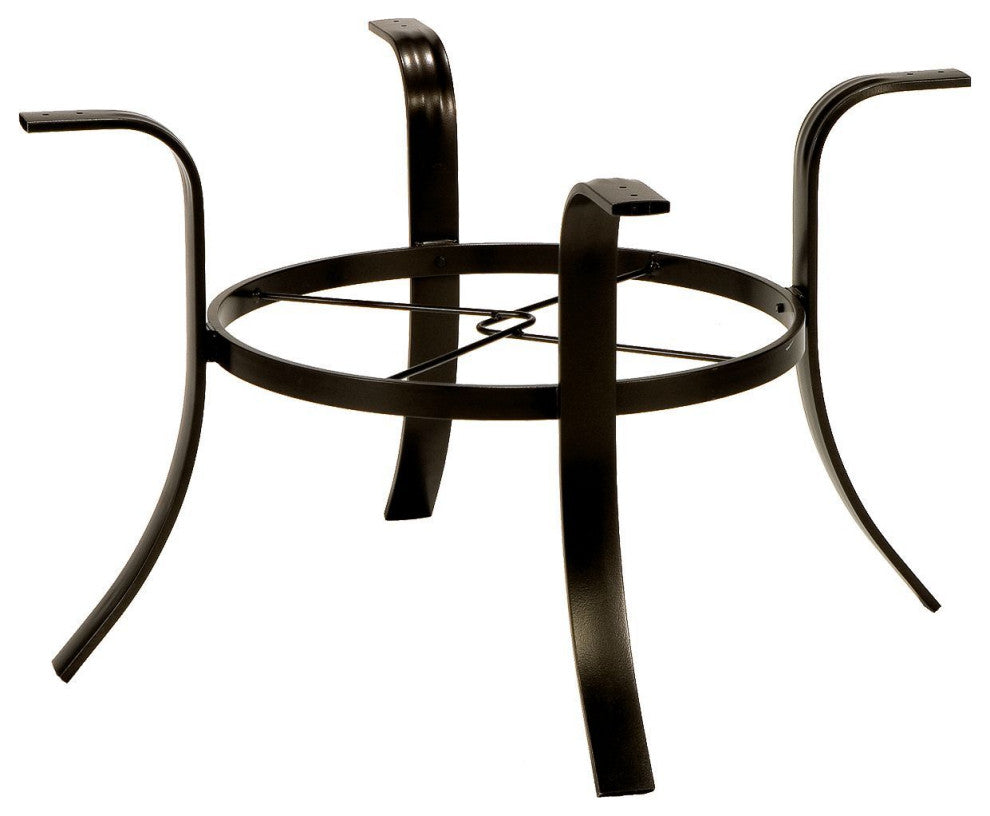 Round Dining Base, Black Night