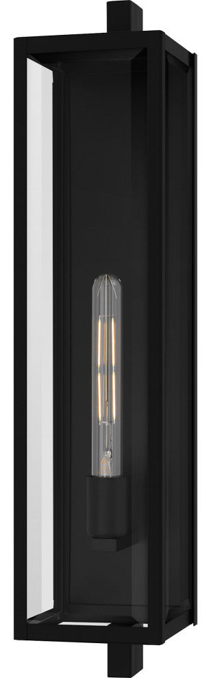 Quoizel DLE8406 Dale 26" Tall Outdoor Wall Sconce - Matte Black