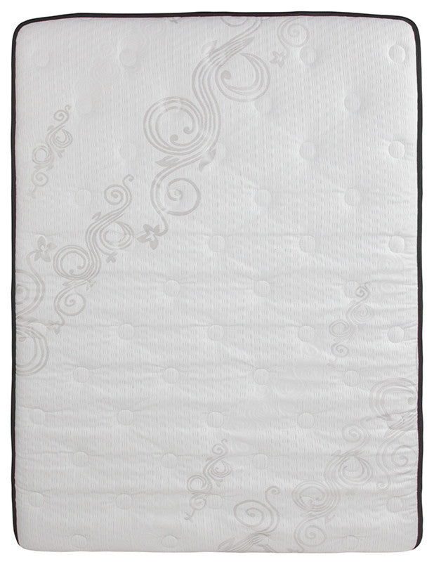 Capri Comfortable Sleep 12" Memory Foam and Pocket Spring Mattress, Full