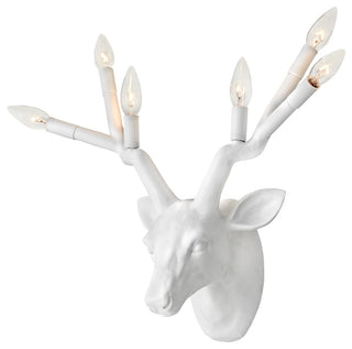 Hinkley Lighting 30602 Stag 6 Light 20" Tall Wall Sconce - Black