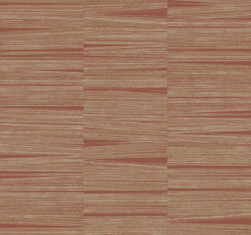 Brick Line Stripe Wallpaper