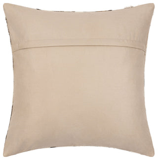 Surya Zander Charcoal Pillow Shell With Down Insert 20"H X 20"W