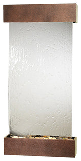 Whispering Creek Water Feature by Adagio, Silver Mirror, Copper Vein