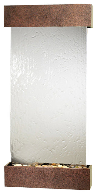 Whispering Creek Water Feature by Adagio, Silver Mirror, Copper Vein