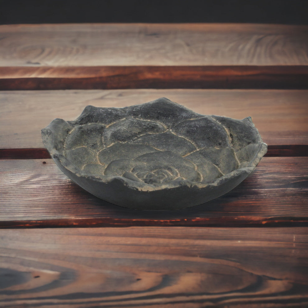 Cast Iron Lotus Table Decor