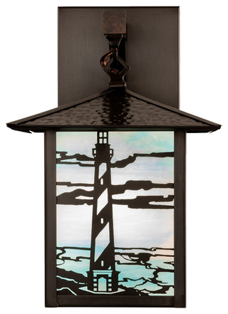 9 Wide Seneca Lighthouse Sailboat Wall Sconce