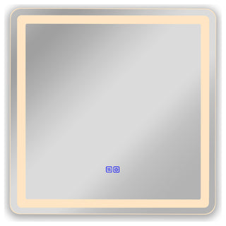 CHLOE Lighting SPECULO Back Lit LED Mirror 4000K, Warm White, 24"