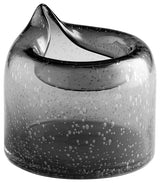 Oxtail Vase, Clear