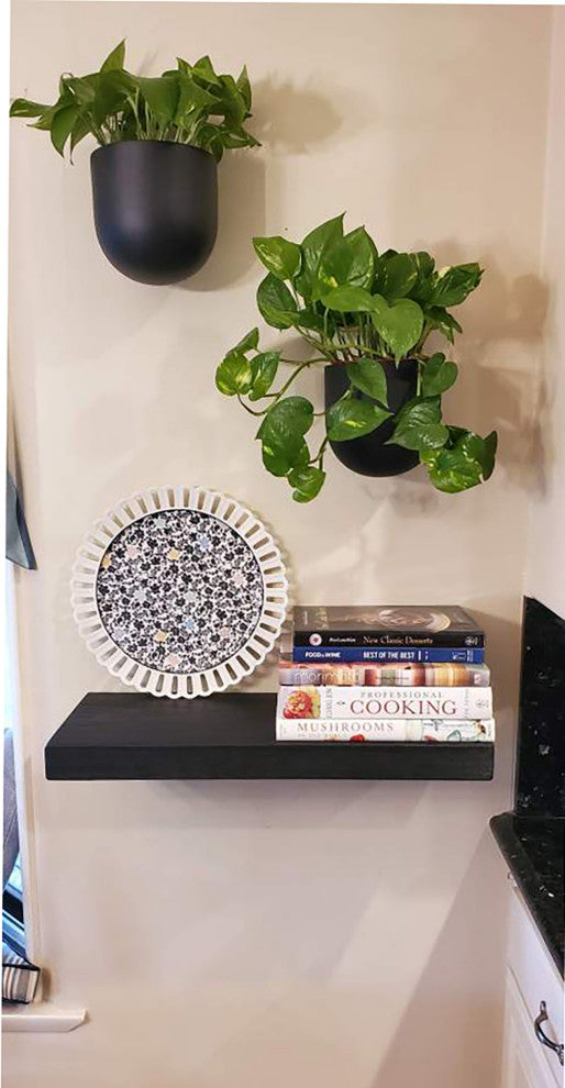 2"x10" Rustic, Floating Shelf, Heavy Duty, Dishes, Easy Hang Mounting Included,