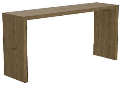 Maxwell 60" Console Table, Finish: Fawn, Brushed Nickel