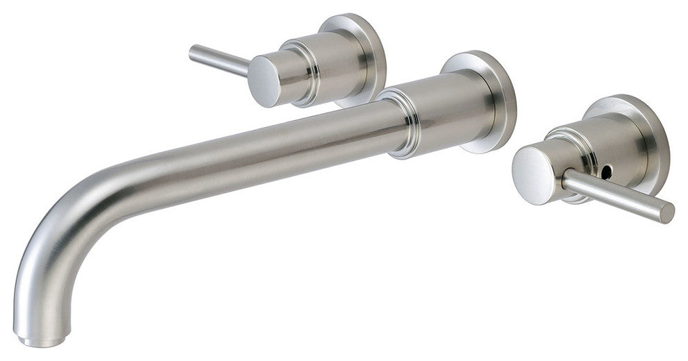 Motegi Two Handle Wall Mount Vessel Filler, PVD Brushed Nickel