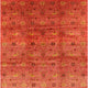 Ahgly Company Indoor Square Mid-Century Modern Area Rugs, 3' Square