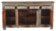 Reclaimed Wood Sideboard with 4 Drawers 4 Doors