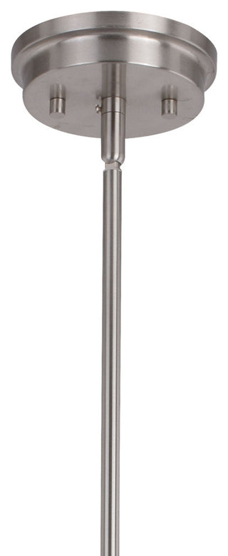 Avondale 5 Light Chandelier Satin Nickel and Dark Sycamore