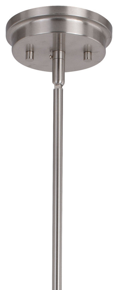 Avondale 5 Light Chandelier Satin Nickel and Dark Sycamore