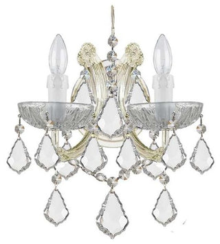 Crystorama Maria Theresa Wall Mount, Hand Cut Crystal