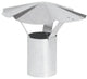 Imperial Rain Cap, 6", Galvanized