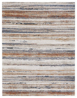 Odera R39MQ Modern/Global Rug, Ivory/Multi, 10'x14'