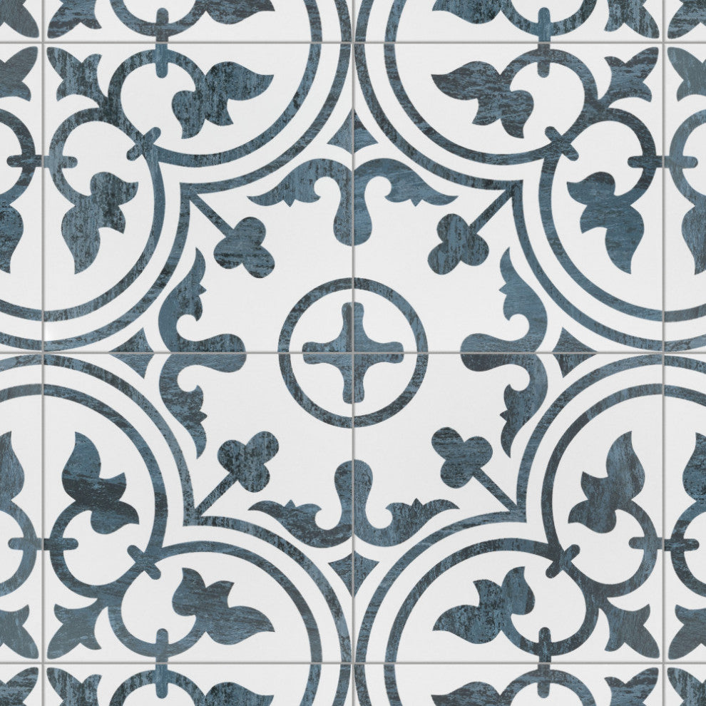 Cassis Arte Black Porcelain Floor and Wall Tile