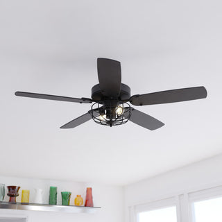 Reed 48" Ceiling Fan Matte Black