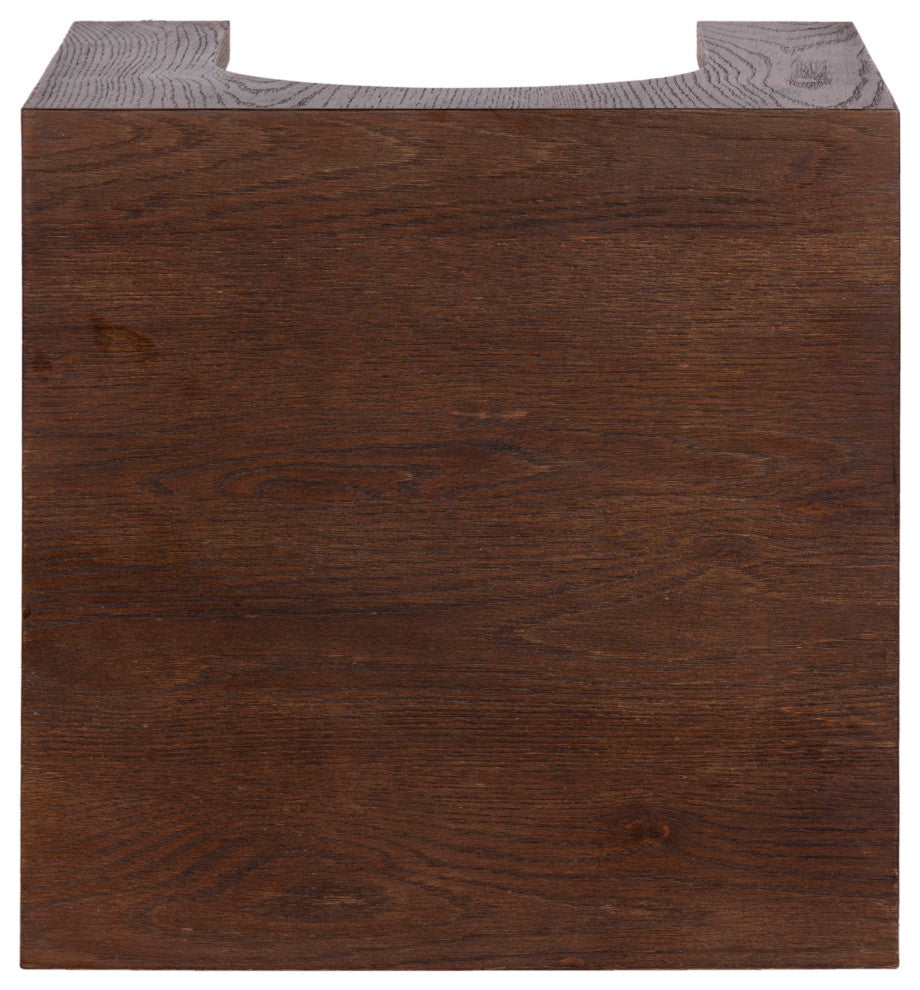 Arch End Table, Brown