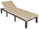Costway Outdoor Rattan Lounge Chair Recliner Adjustable Cushioned Patio Yard