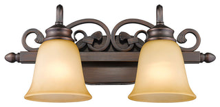 Golden Lighting Belle Meade Rubbed Bronze Vanity Light
