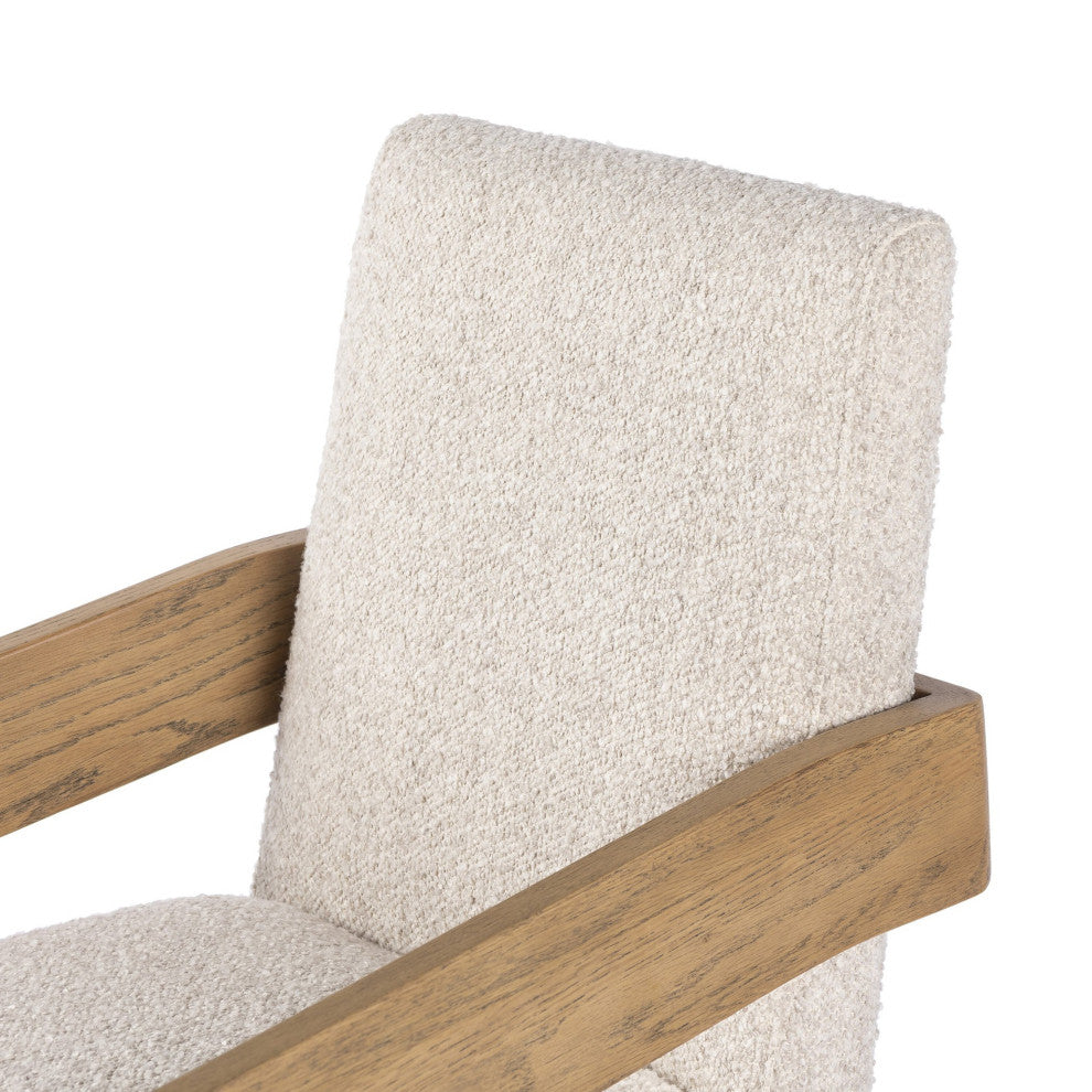 Roxy Dining Armchair Somerton Ash, Smoked Grey