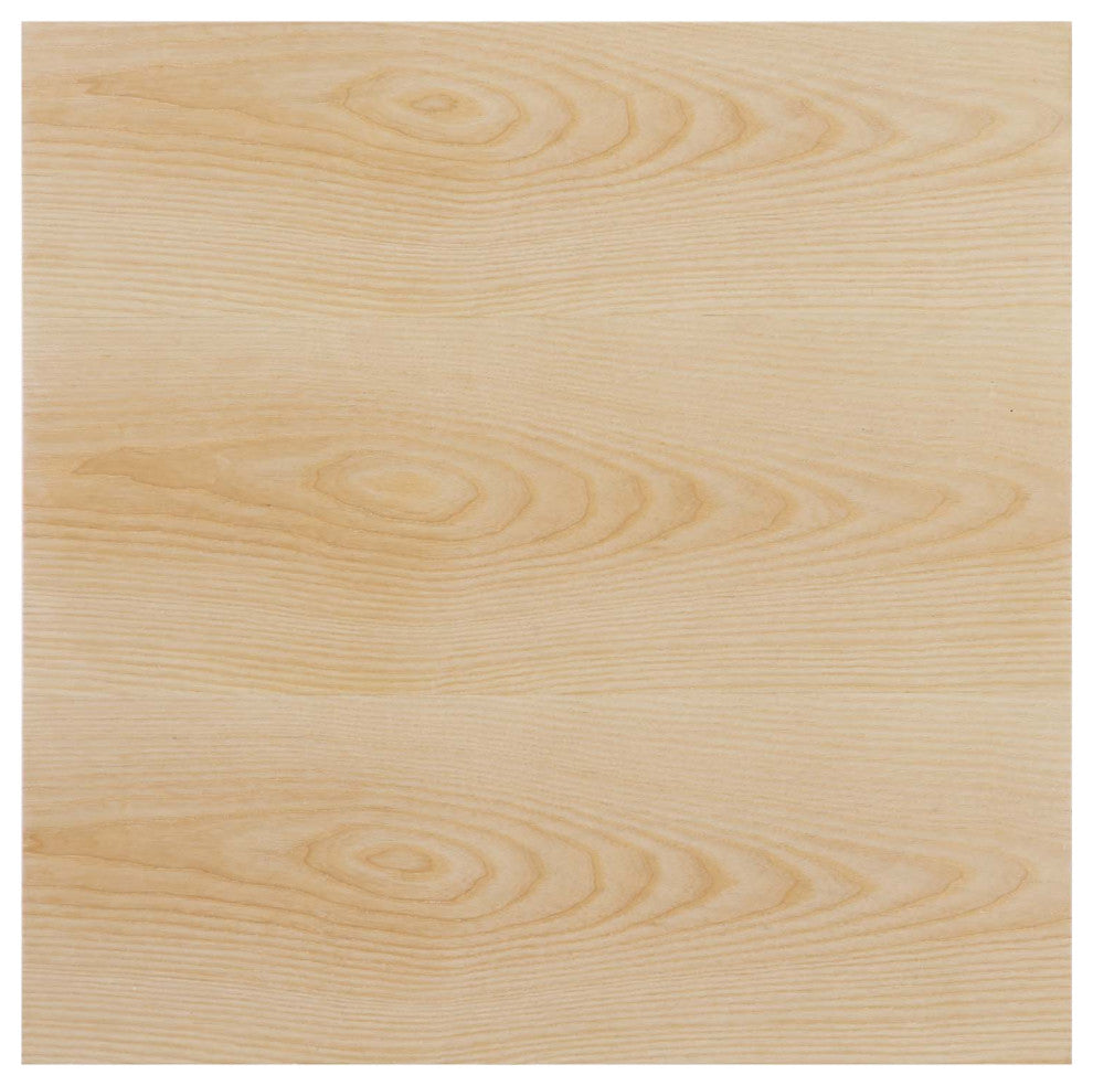 Lippa 28" Wood Square Dining Table EEI-4865-BLK-NAT