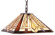 Chloe Lighting Denton 2 Light Mission Hanging Pendant Fixture