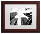 Philippe Hugonnard 'Times Square Skyscrapers' Matted Framed Art, 11x14