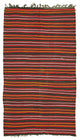 Rug N Carpet - Handmade Oriental 6' 1'' x 10' 5'' Vintage Goat Hair Kilim Rug